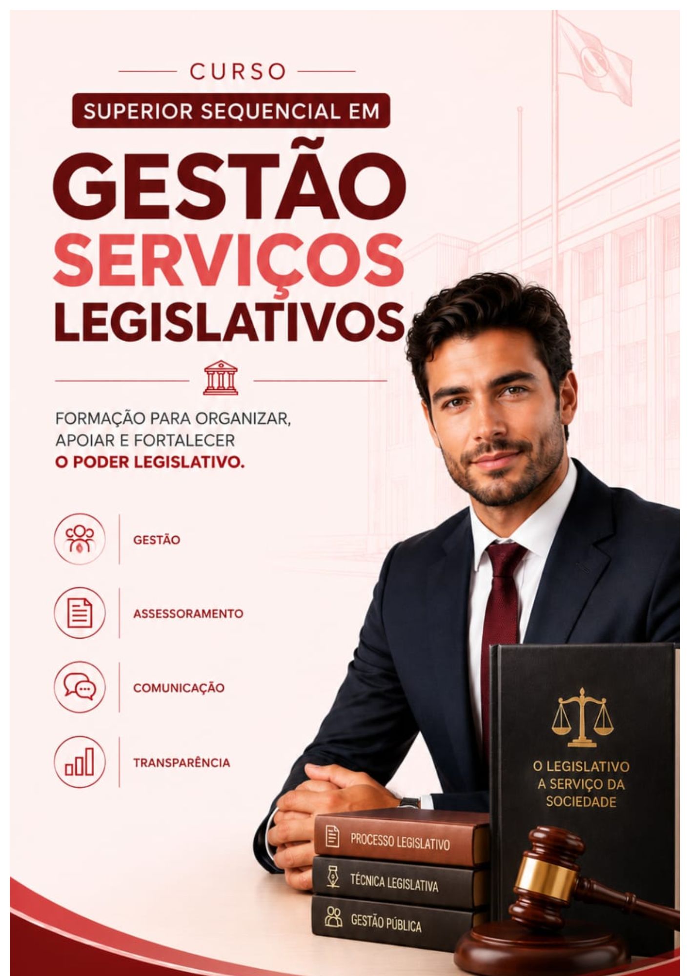 CURSO GESTÃO DE SERVIÇOS LEGISLATIVOS
