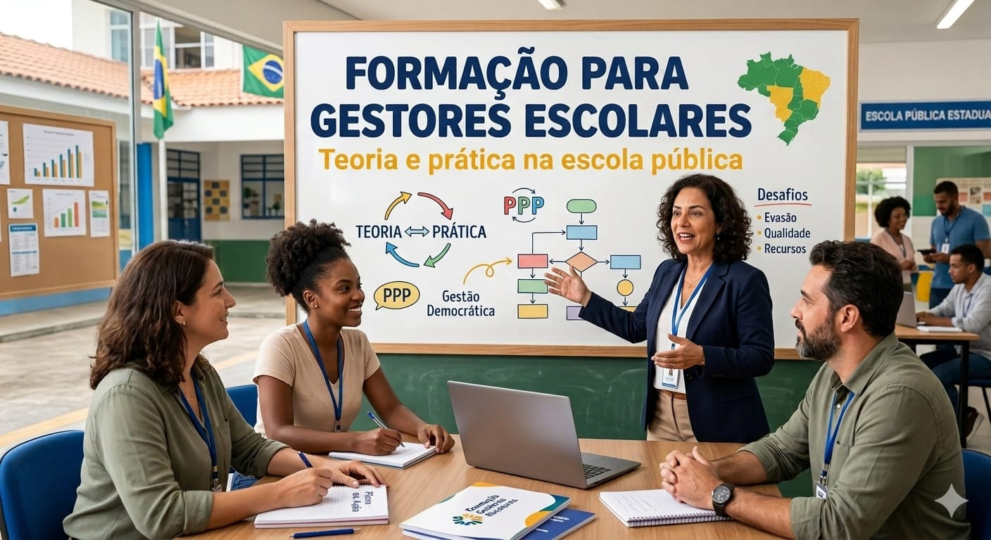  Formação para Gestores Escolares: Teoria e Prática na Escola Pública 